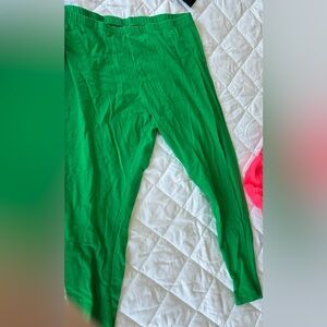 Green Leggings